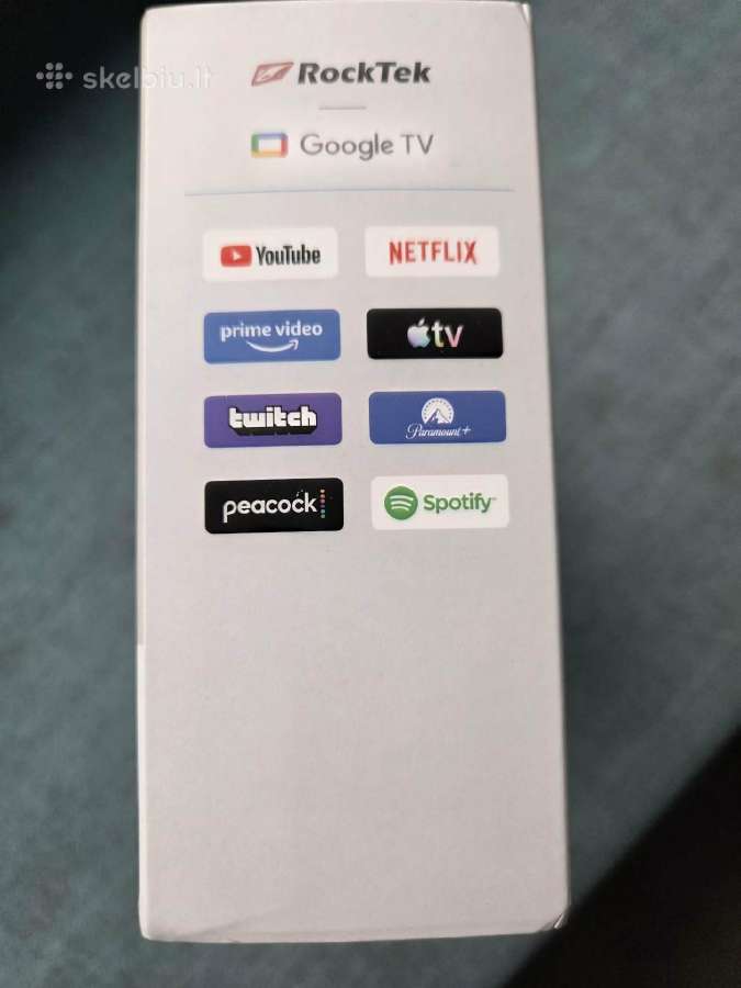 Parduodu nauja Rocktek G2s Uhd Google TV priedeli - nuotraukos Nr. 4