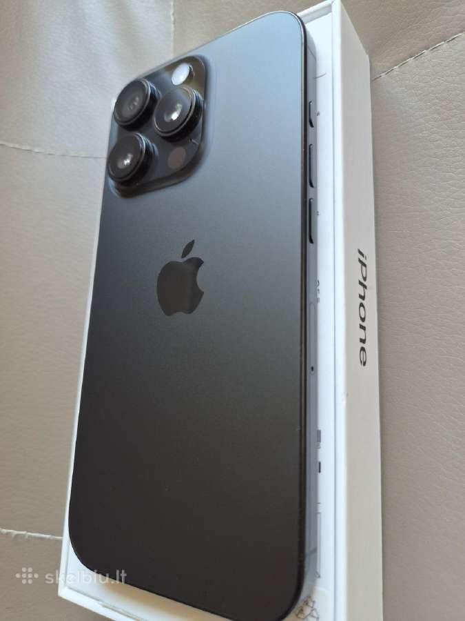 Parduodamas iPhone 16 pro 512gb, titanium black - nuotraukos Nr. 3