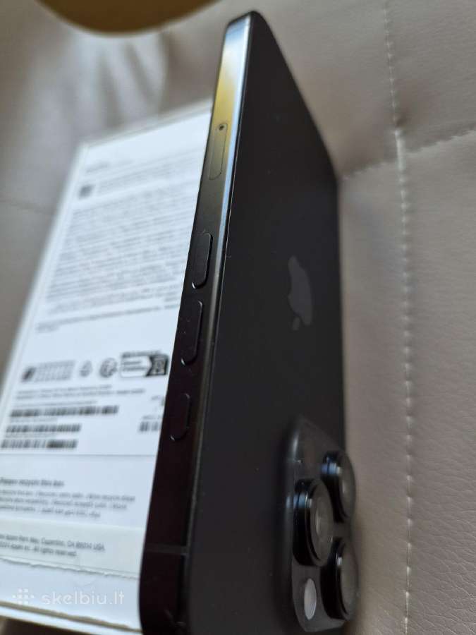 Parduodamas iPhone 16 pro 512gb, titanium black - nuotraukos Nr. 5