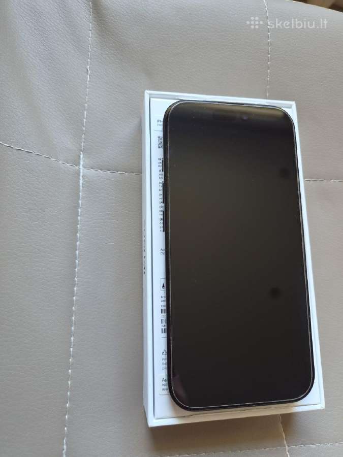 Parduodamas iPhone 16 pro 512gb, titanium black - nuotraukos Nr. 2