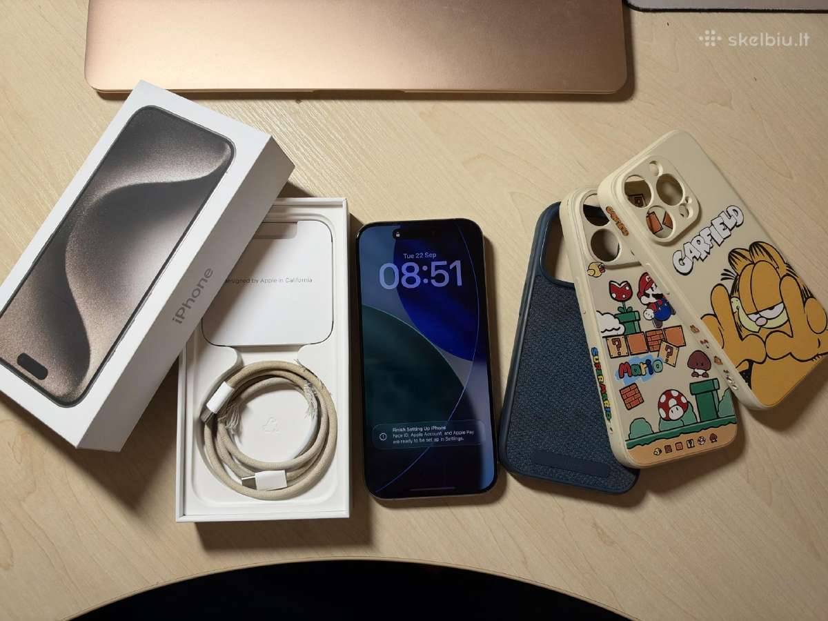 iPhone 15 pro 128gb - nuotraukos Nr. 10