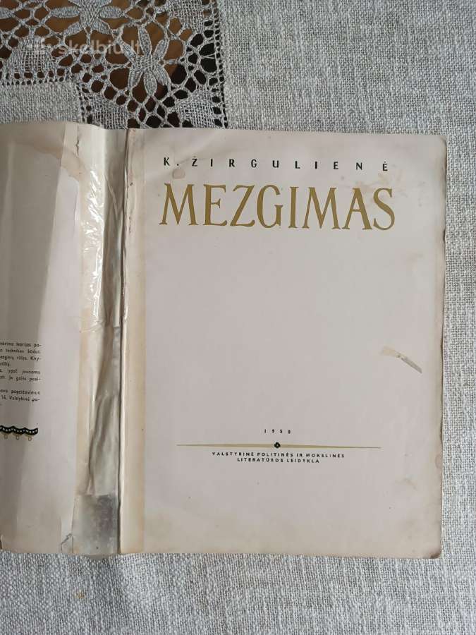 Knyga Mezgimas 1958m. - nuotraukos Nr. 7