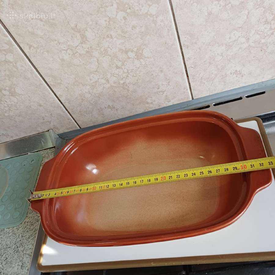 Vintažinis itališkas kepimo indas /troškintuvas - nuotraukos Nr. 4