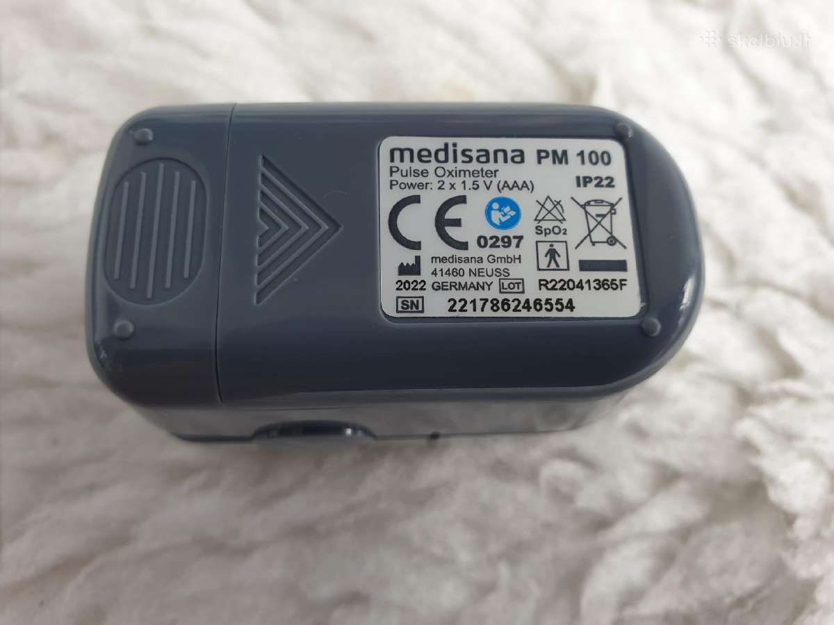 Pulsoksimetras Medisana Pm 100 - nuotraukos Nr. 2