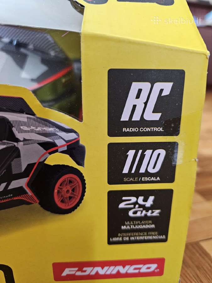Įkraunamas Ninco Audi RS Q E-tron, net 1:10, Dakar - nuotraukos Nr. 3