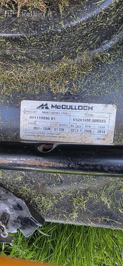 Mcculloch M51- 125m (Husqvarna) - nuotraukos Nr. 8