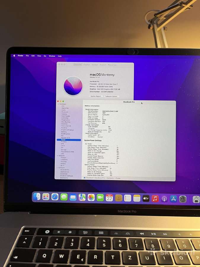 MacBook Pro 2019 16in 512gb Retina (mazai ciklu) - nuotraukos Nr. 5