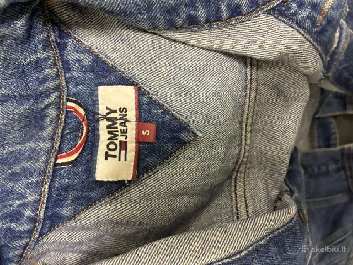 Originalus mėlynas Tommy Jeans džinsinis švarkelis - nuotraukos Nr. 3