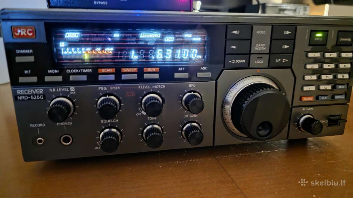 Jrc Nrd-525g Lw/mw/sw Ssb Radijo Imtuvas - nuotraukos Nr. 16