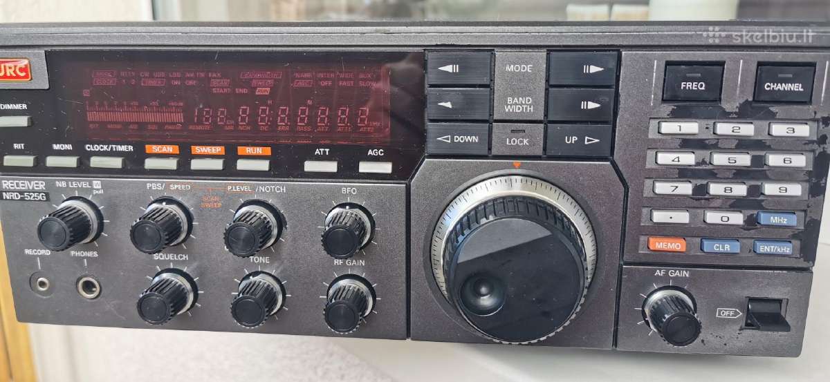 Jrc Nrd-525g Lw/mw/sw Ssb Radijo Imtuvas - nuotraukos Nr. 2