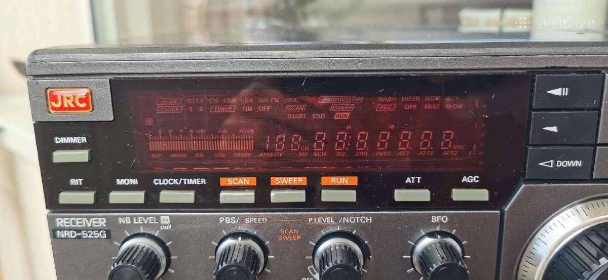 Jrc Nrd-525g Lw/mw/sw Ssb Radijo Imtuvas - nuotraukos Nr. 5