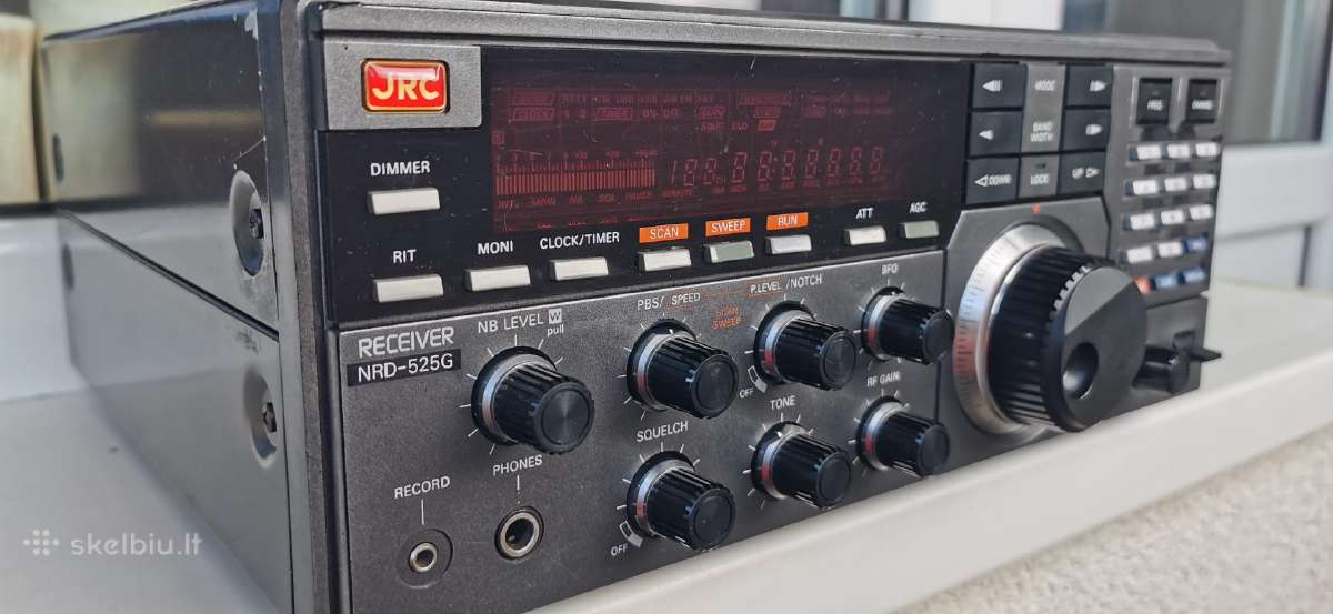 Jrc Nrd-525g Lw/mw/sw Ssb Radijo Imtuvas - nuotraukos Nr. 10
