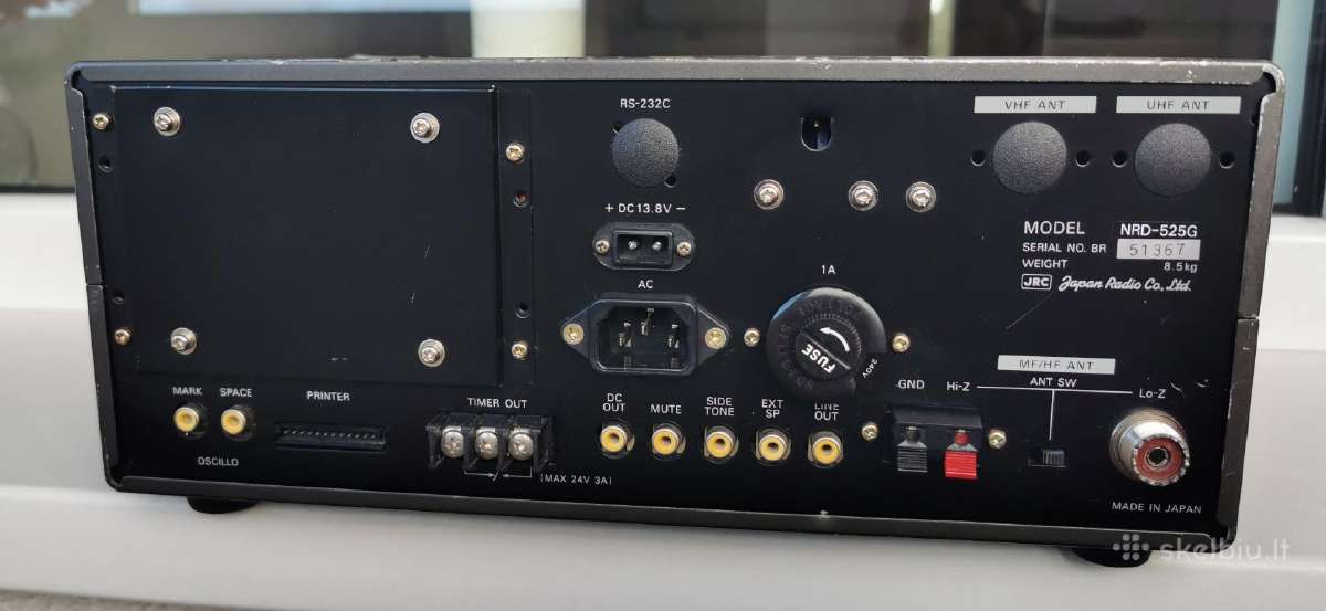 Jrc Nrd-525g Lw/mw/sw Ssb Radijo Imtuvas - nuotraukos Nr. 12