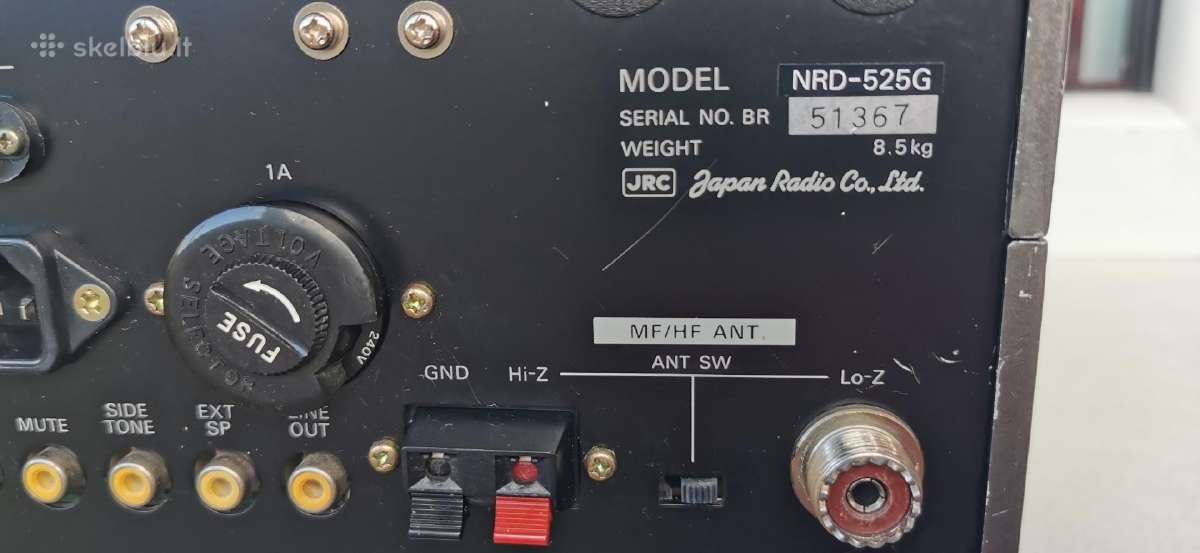 Jrc Nrd-525g Lw/mw/sw Ssb Radijo Imtuvas - nuotraukos Nr. 13