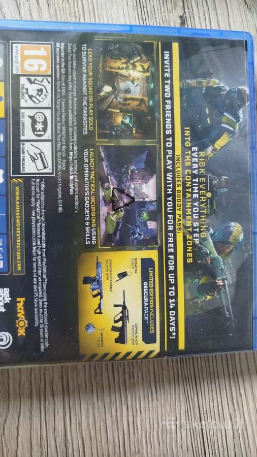 Ps4 ir ps5 rainbow six siege limited edition - nuotraukos Nr. 3