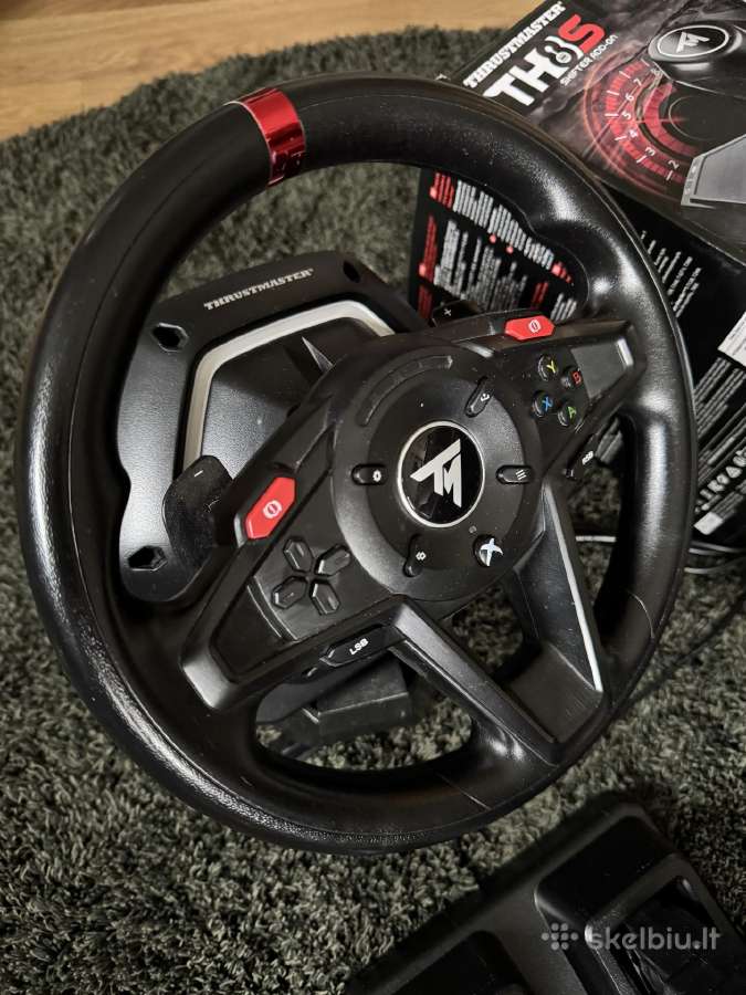 Thrustmaster T128 su Th8s pavarų priedu - nuotraukos Nr. 2