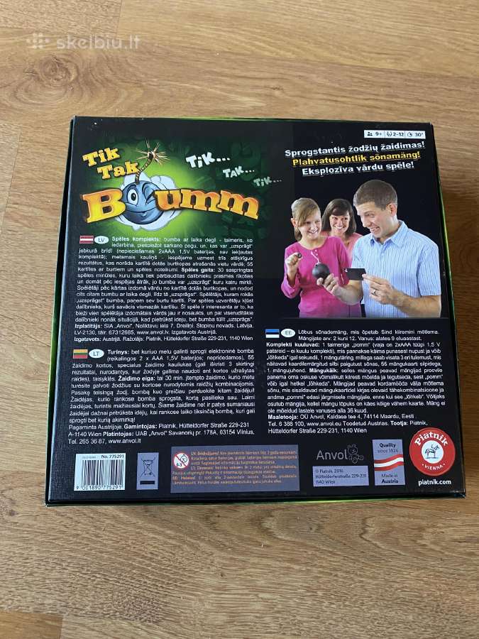 Stalo žaidimas Piatnik Tik Tak Bumm - nuotraukos Nr. 2