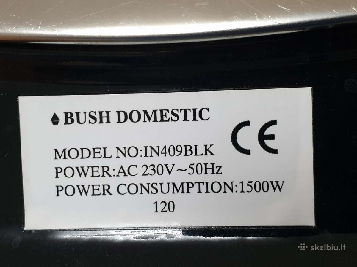 Bush Domestic 1500w lygintuvas - nuotraukos Nr. 5