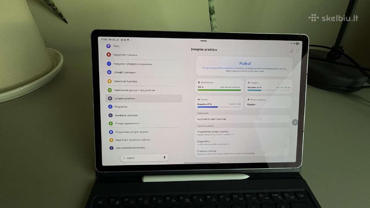 Samsung Galaxy Tab S10+ 12/256 + klaviatūra - nuotraukos Nr. 7