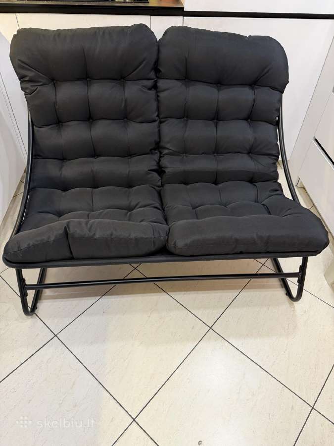 Lauko dvivietė sofa - nuotraukos Nr. 2