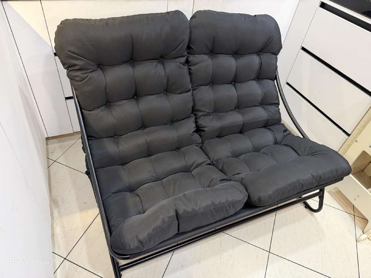 Lauko dvivietė sofa - nuotraukos Nr. 9