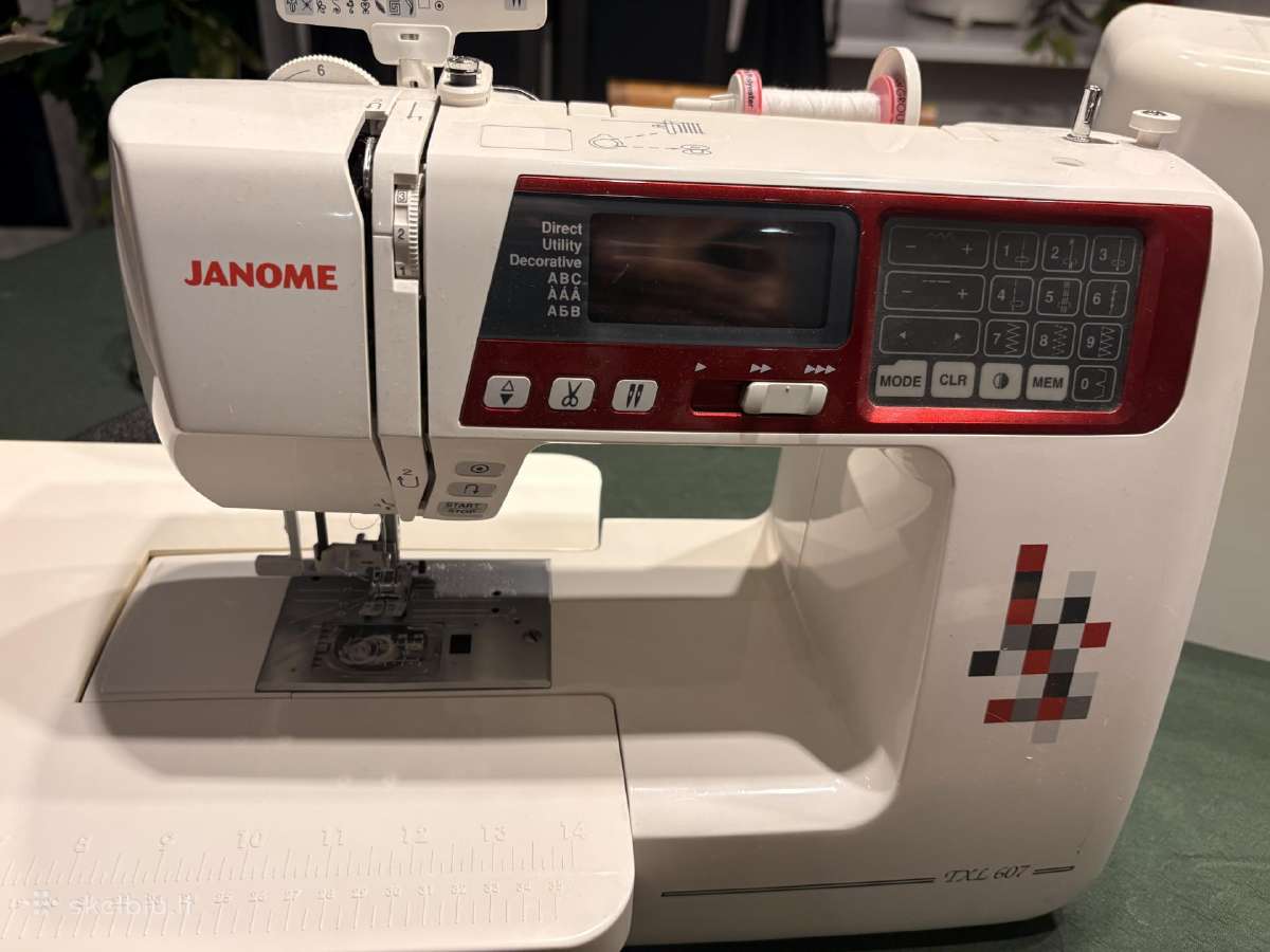 Siuvimo/siuvinėjimo mašina Janome Txl607 - nuotraukos Nr. 2