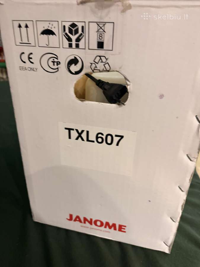 Siuvimo/siuvinėjimo mašina Janome Txl607 - nuotraukos Nr. 6