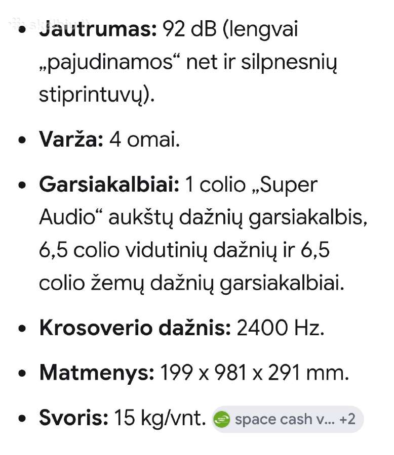 Monitor audio bronze6, Energy, Jamo, Dali - nuotraukos Nr. 27