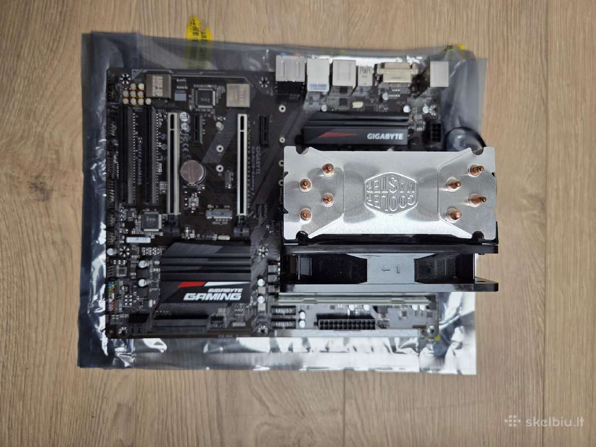 Gigabyte Ga-h270 su: 16gb RAM, i7 7700 Cpu+fan - nuotraukos Nr. 2