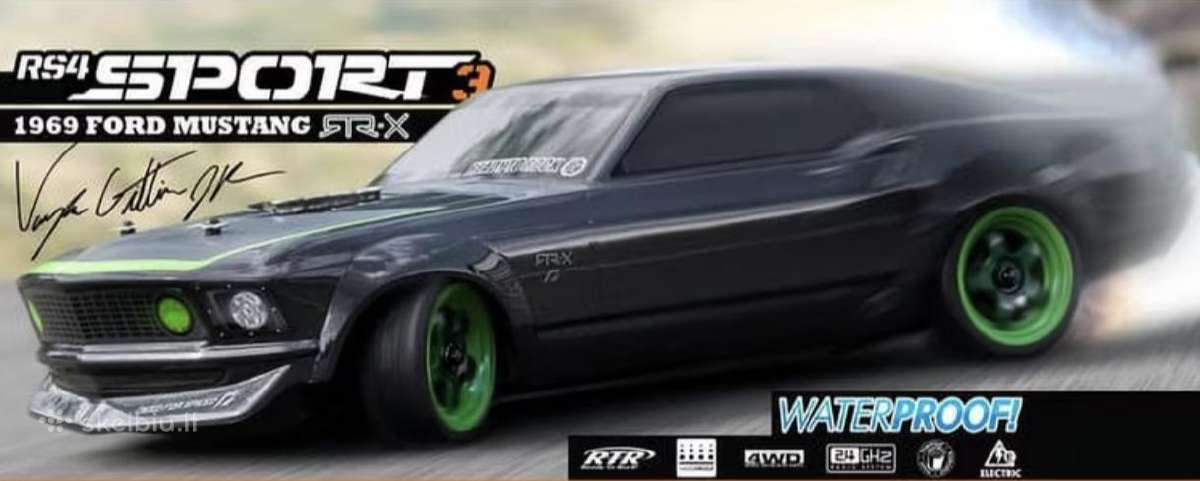 Hpi Rs4 Sport 3 Ford Mustang 1969 / Ttr - nuotraukos Nr. 4