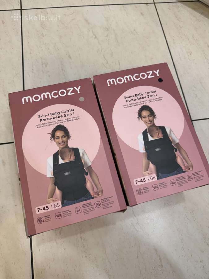 Naujos Momcozy ergonominės kūdikių nešyklės - nuotraukos Nr. 2