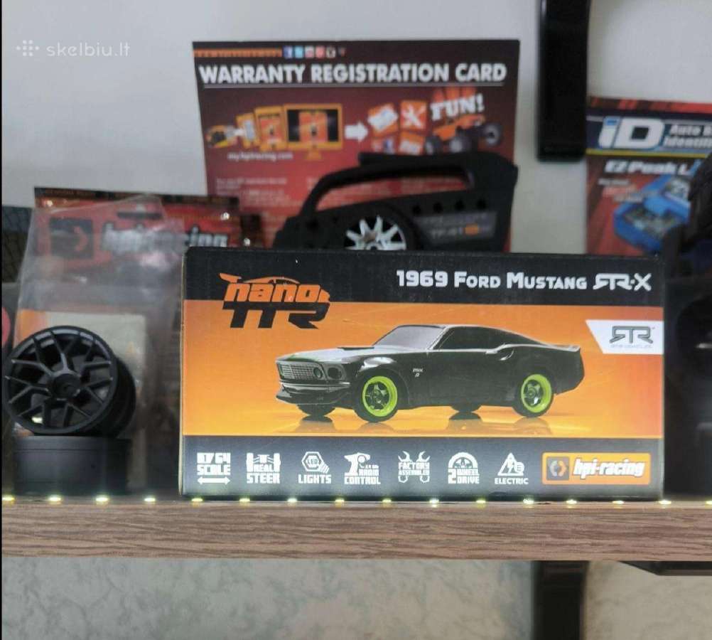 Hpi Rs4 Sport 3 Ford Mustang 1969 / Ttr - nuotraukos Nr. 5