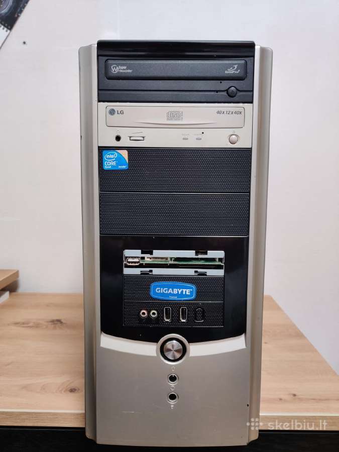 Retro Intel Core 2 Quad Q9550 kompiuteris - nuotraukos Nr. 2