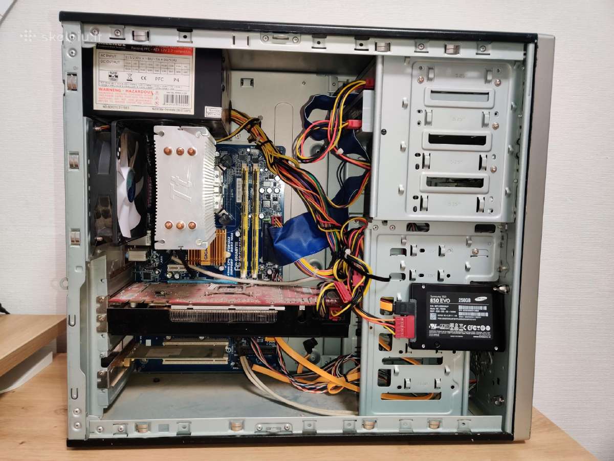 Retro Intel Core 2 Quad Q9550 kompiuteris - nuotraukos Nr. 5