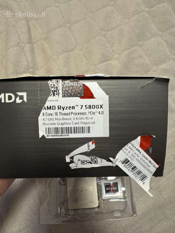Amd Ryzen 7 5800x - nuotraukos Nr. 3
