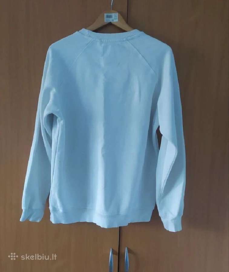 Bershka Baltas megztinis M dydis - nuotraukos Nr. 2