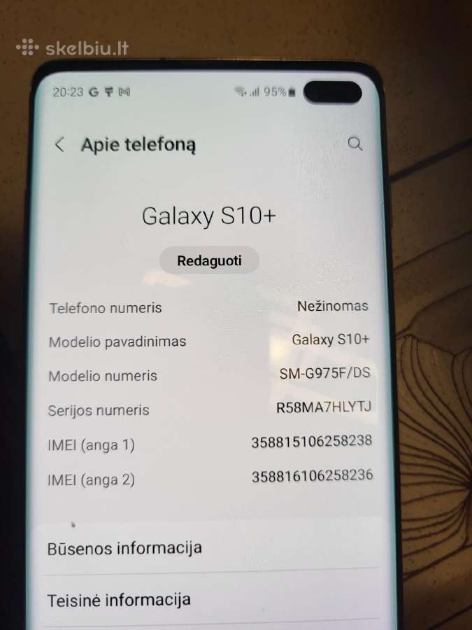 S10+ be defektu - nuotraukos Nr. 3