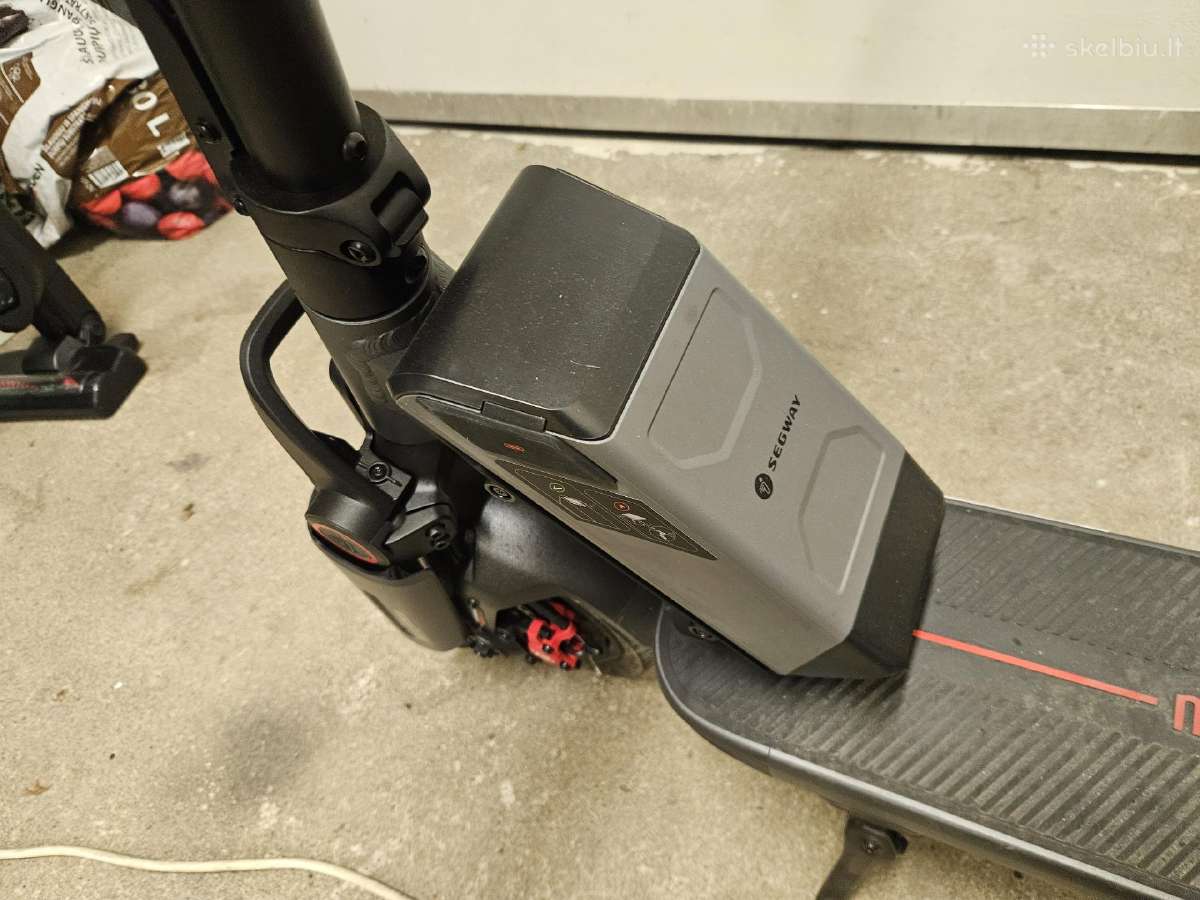 Segway Max G3 E 2000w, + papildoma baterija 48v - nuotraukos Nr. 2