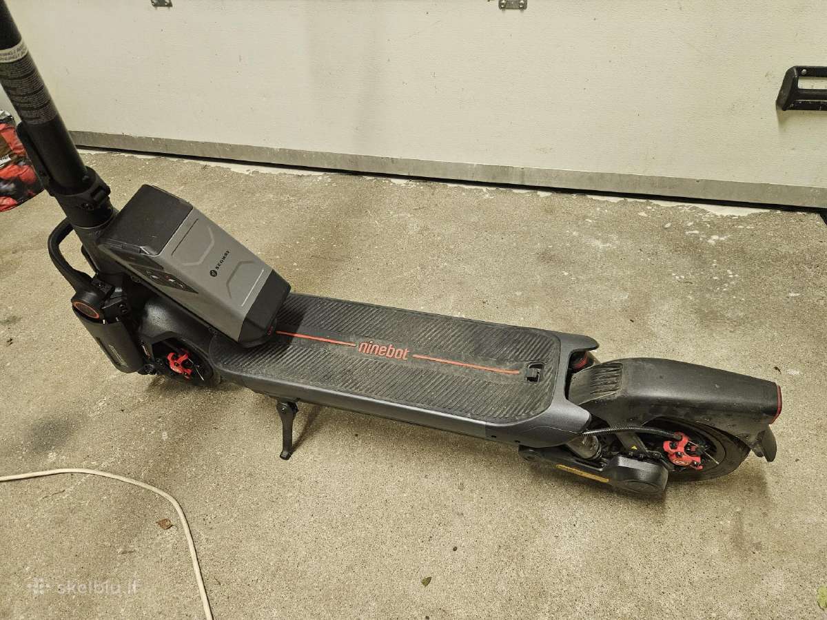 Segway Max G3 E 2000w, + papildoma baterija 48v - nuotraukos Nr. 3