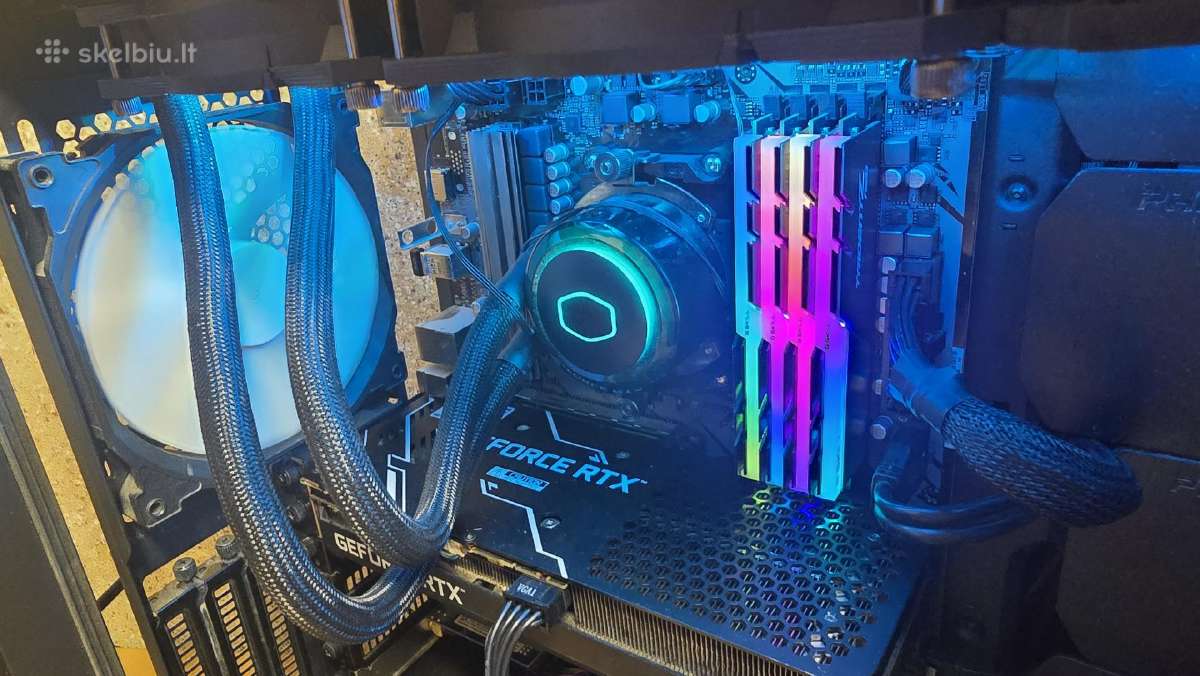 Workstation Pc Ryzen 7 5800x 32gb RAM 3090 - nuotraukos Nr. 2
