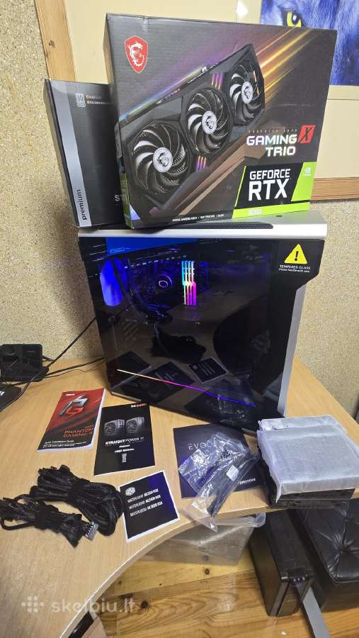 Workstation Pc Ryzen 7 5800x 32gb RAM 3090 - nuotraukos Nr. 8