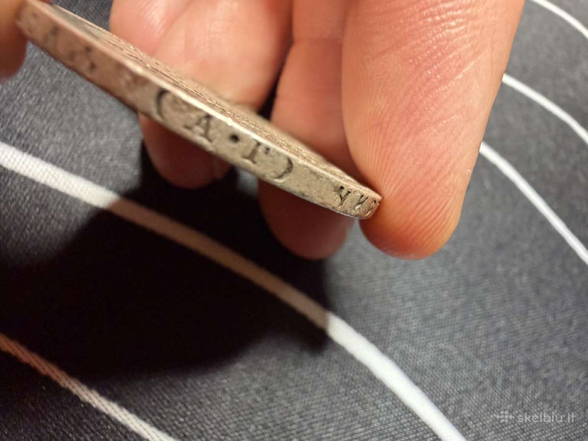 1892 m. Rusijos imperijos sidabrinis rublis - nuotraukos Nr. 3