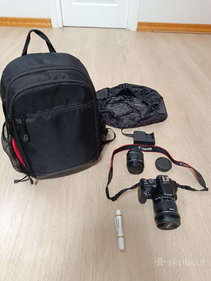 Canon fotoaparato komplektas su 2 objektyvais - nuotraukos Nr. 2