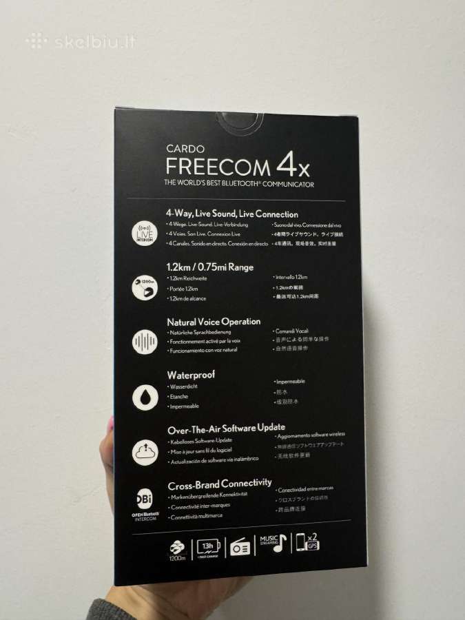 Cardo Freecom 4x pasikalbėjimo - nuotraukos Nr. 2