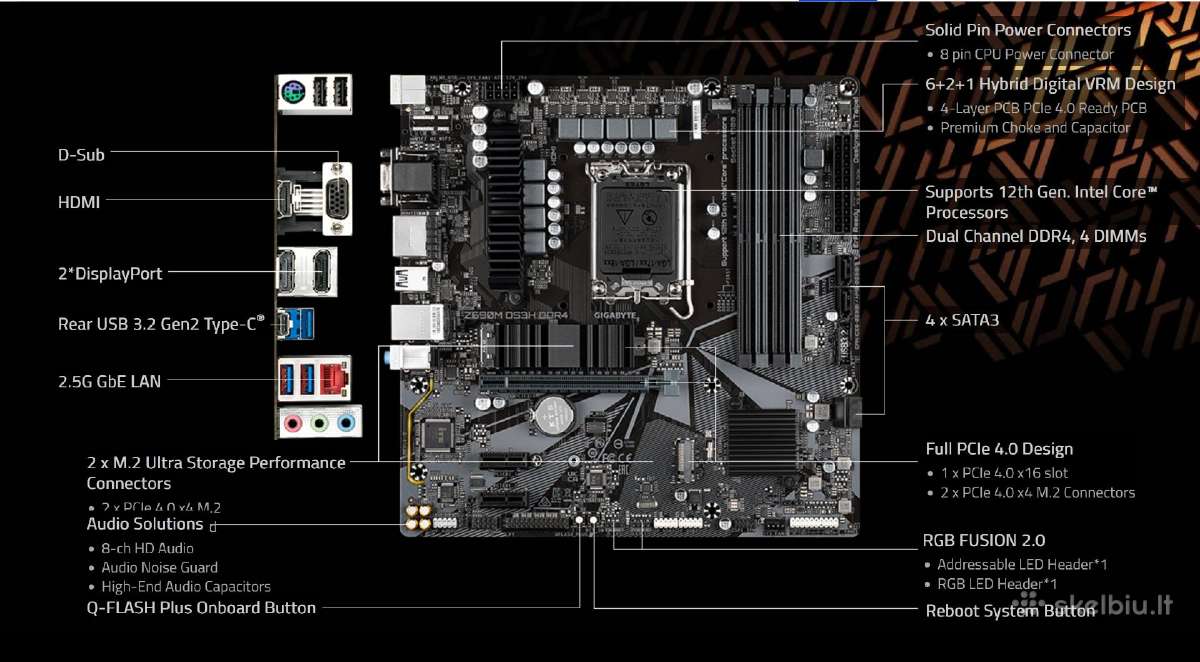 Game Pc, i5-12600kf, 32 GB RAM, 4070 Ti Super 16gb - nuotraukos Nr. 2
