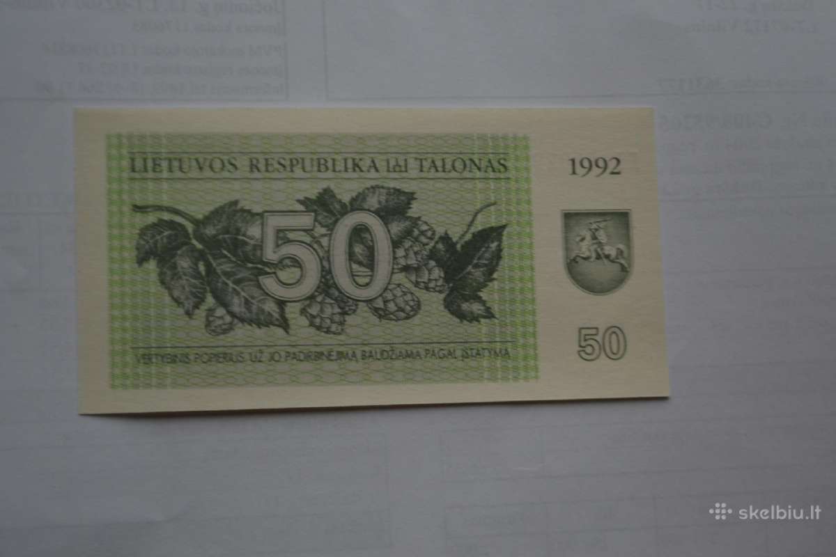 Unc 50 Talonu 1992 m.tetervinai - nuotraukos Nr. 2