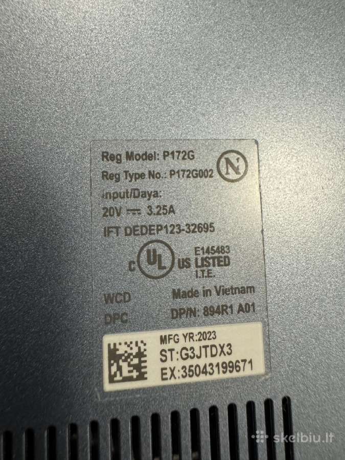 Dell Inspiron 14 7435 2-in-1 Ryzen 5 7350u 512gb - nuotraukos Nr. 4