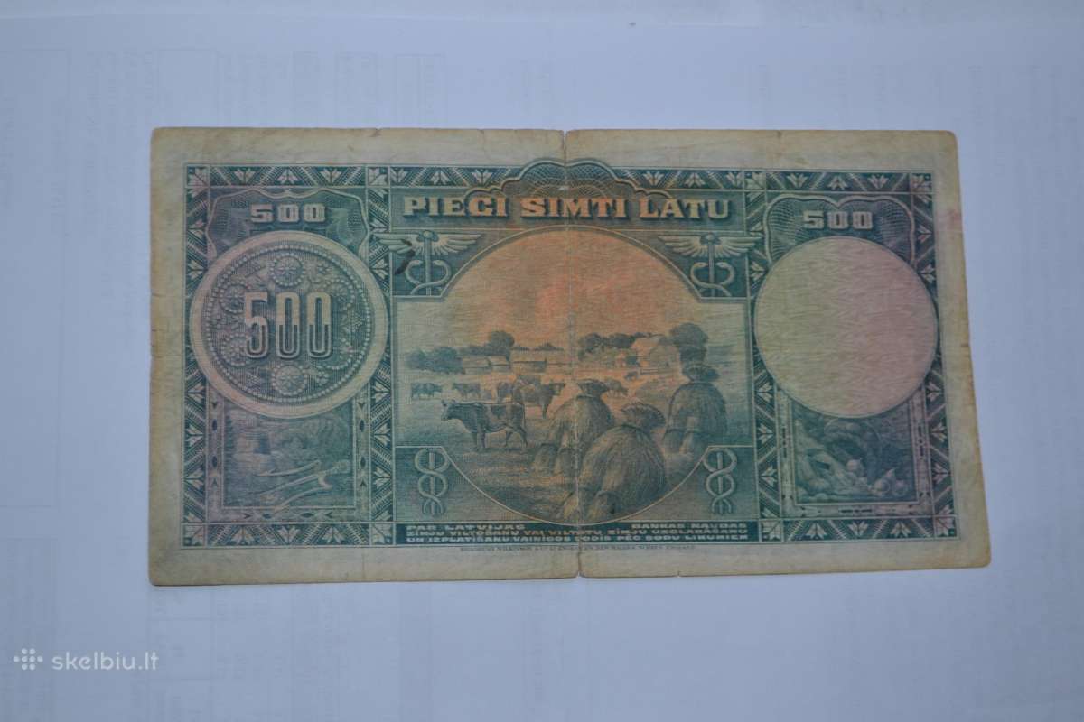 1929 m.500 Latu - nuotraukos Nr. 2