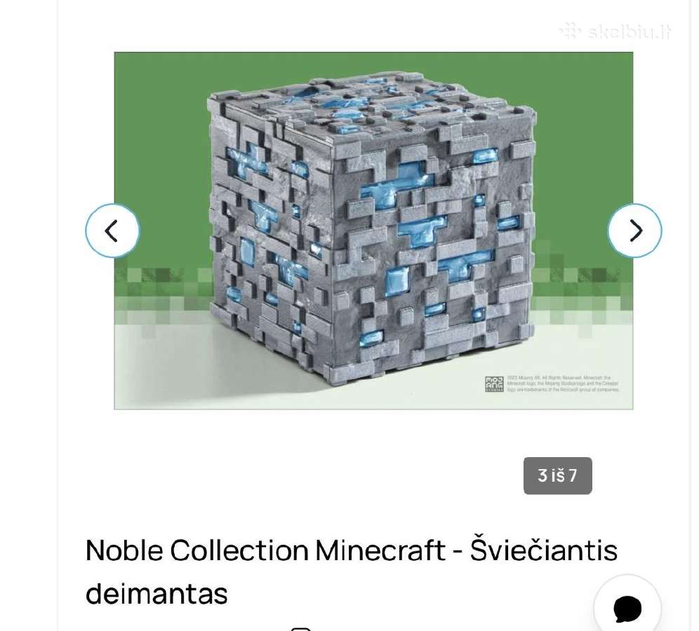 Stalinis šviestuvas Minecraft - nuotraukos Nr. 2