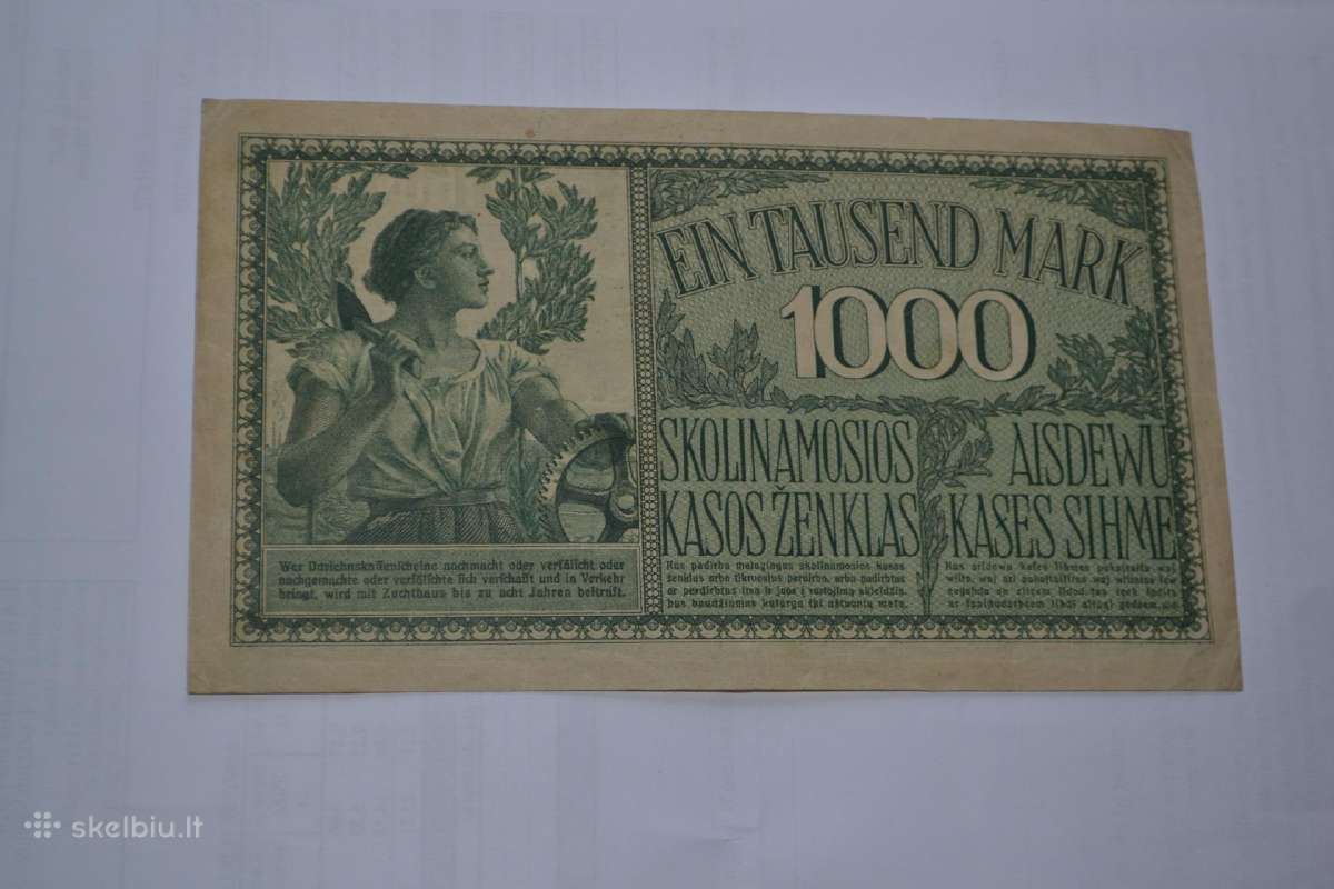 1000 Ost Markiu 1918 m.kaunas - nuotraukos Nr. 2
